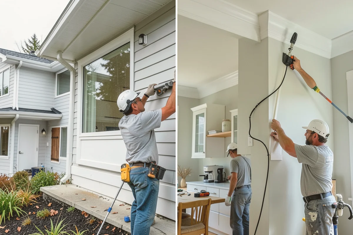 Soft-Close Hinge Installation in Newcastle, King County, WA - Inspect current doors and hinge configuration