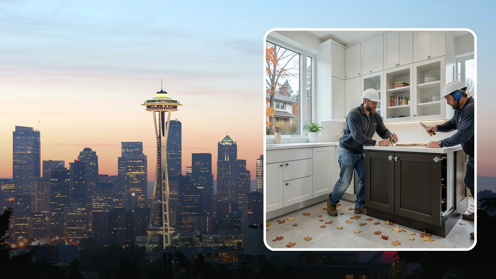 Soft-Close Hinge Installation in Seattle, King County, WA - Upgrading your existing cabinet doors with soft-close hinges that eliminate slamming and gentle everyday wear.