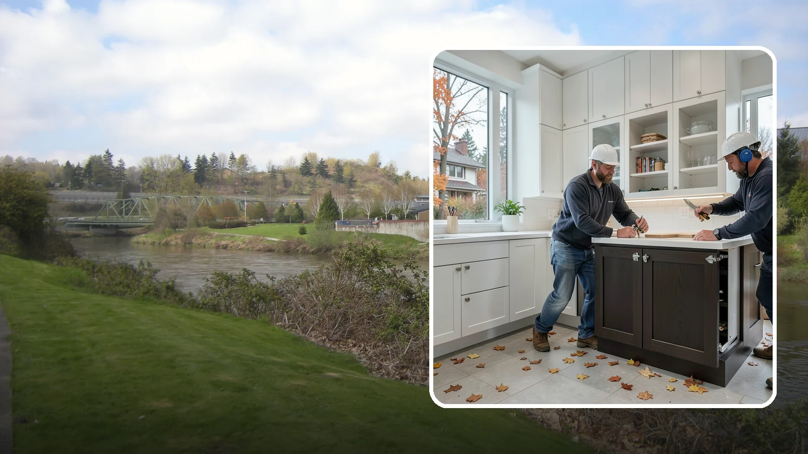 Soft-Close Hinge Installation in Tukwila, King County, WA - Upgrading your existing cabinet doors with soft-close hinges that eliminate slamming and gentle everyday wear.