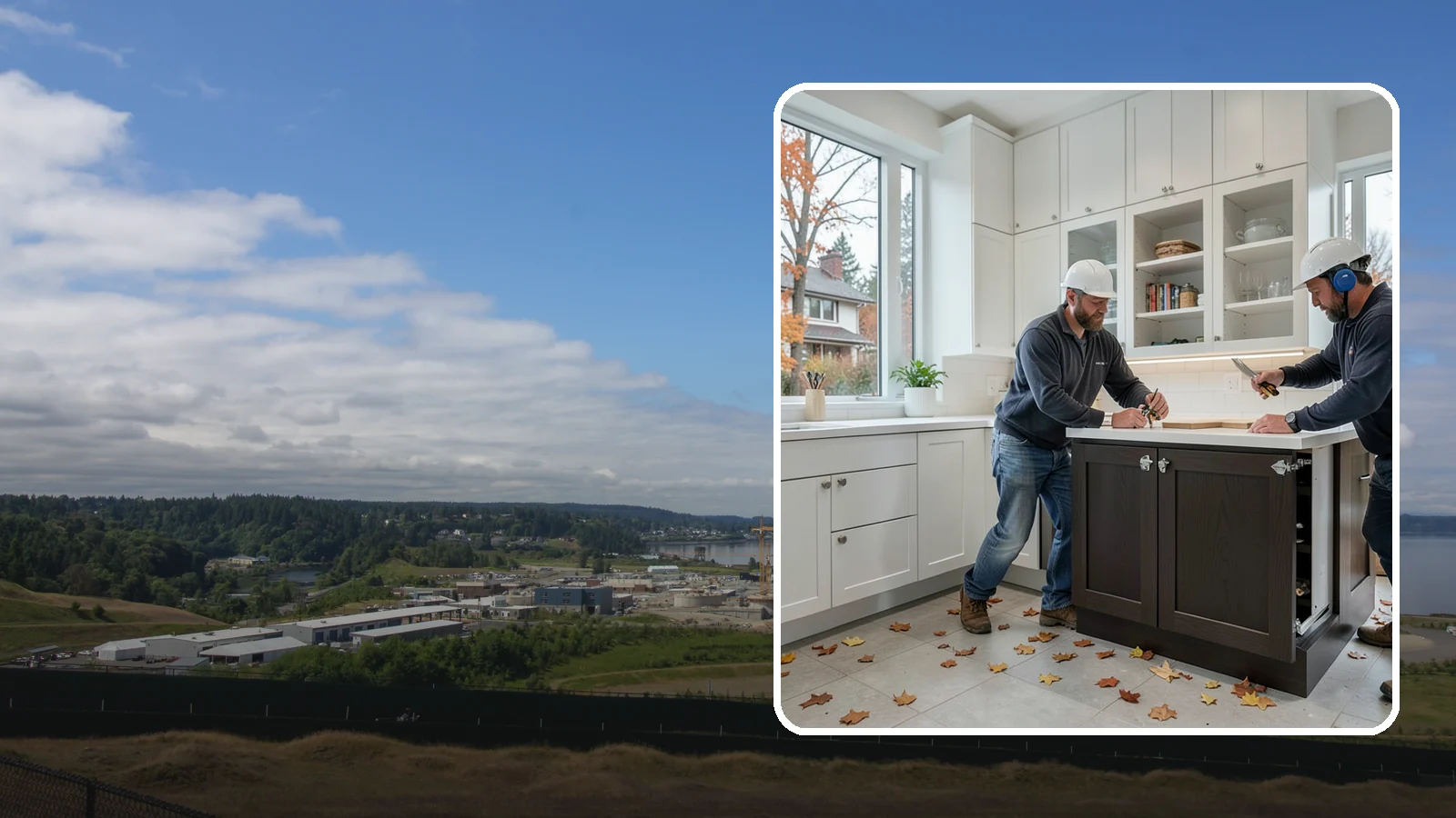 Soft-Close Hinge Installation in University Place, Pierce County, WA - Upgrading your existing cabinet doors with soft-close hinges that eliminate slamming and gentle everyday wear.