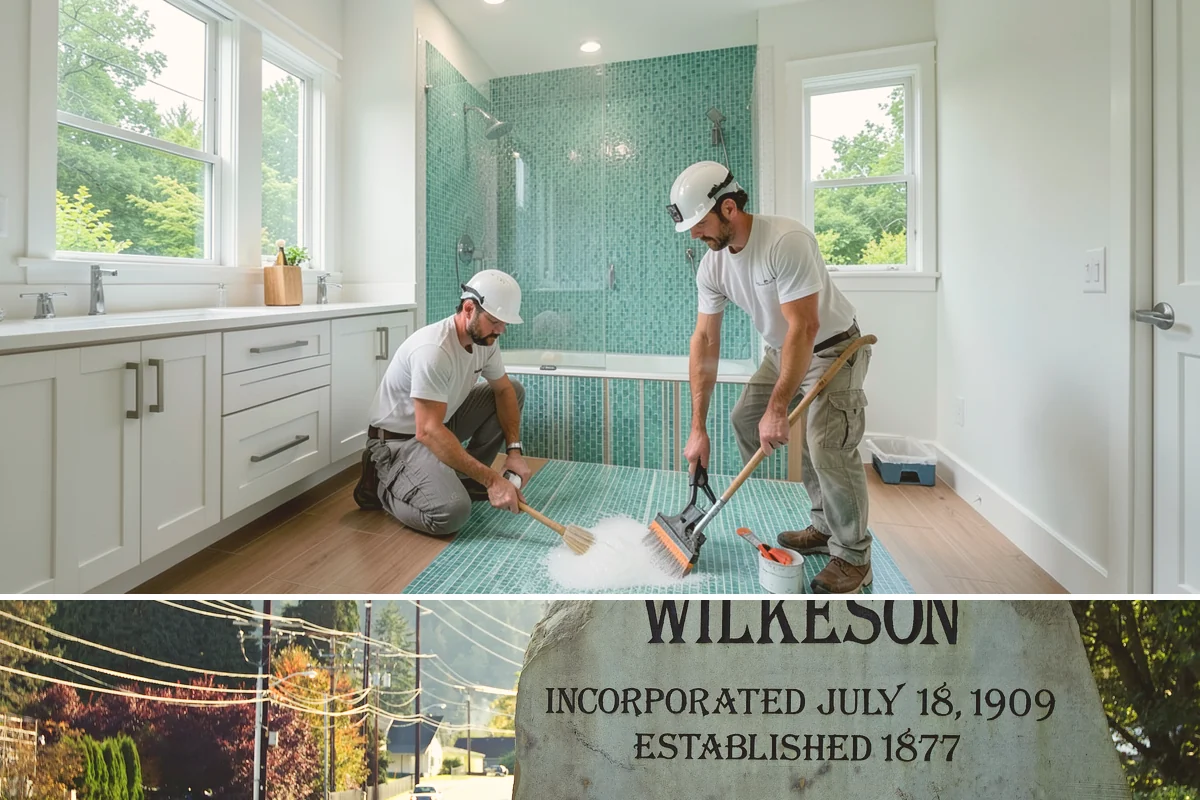 Soft-Close Hinge Installation in Wilkeson, Pierce County, WA - This small upgrade can be scheduled any time of year with essentially no seasonal constraints.
