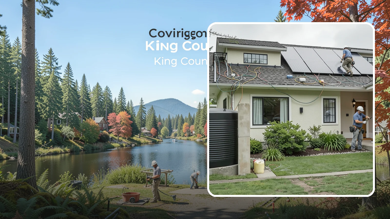Solar Panel Installation in Covington, King County, WA - Solar panel installation engineered for Western Washington roofs and our variable sunlight.