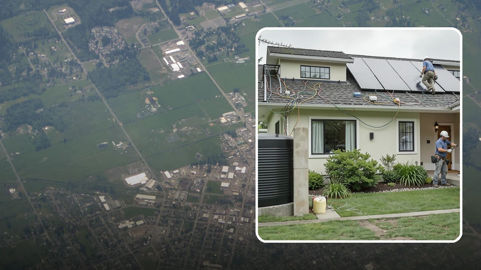 Solar Panel Installation in Enumclaw, King County, WA - Solar panel installation engineered for Western Washington roofs and our variable sunlight.