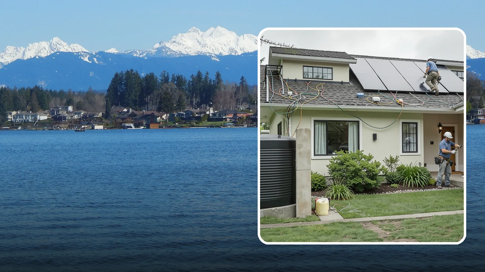 Solar Panel Installation in Lake Stevens, Snohomish County, WA - Solar panel installation engineered for Western Washington roofs and our variable sunlight.