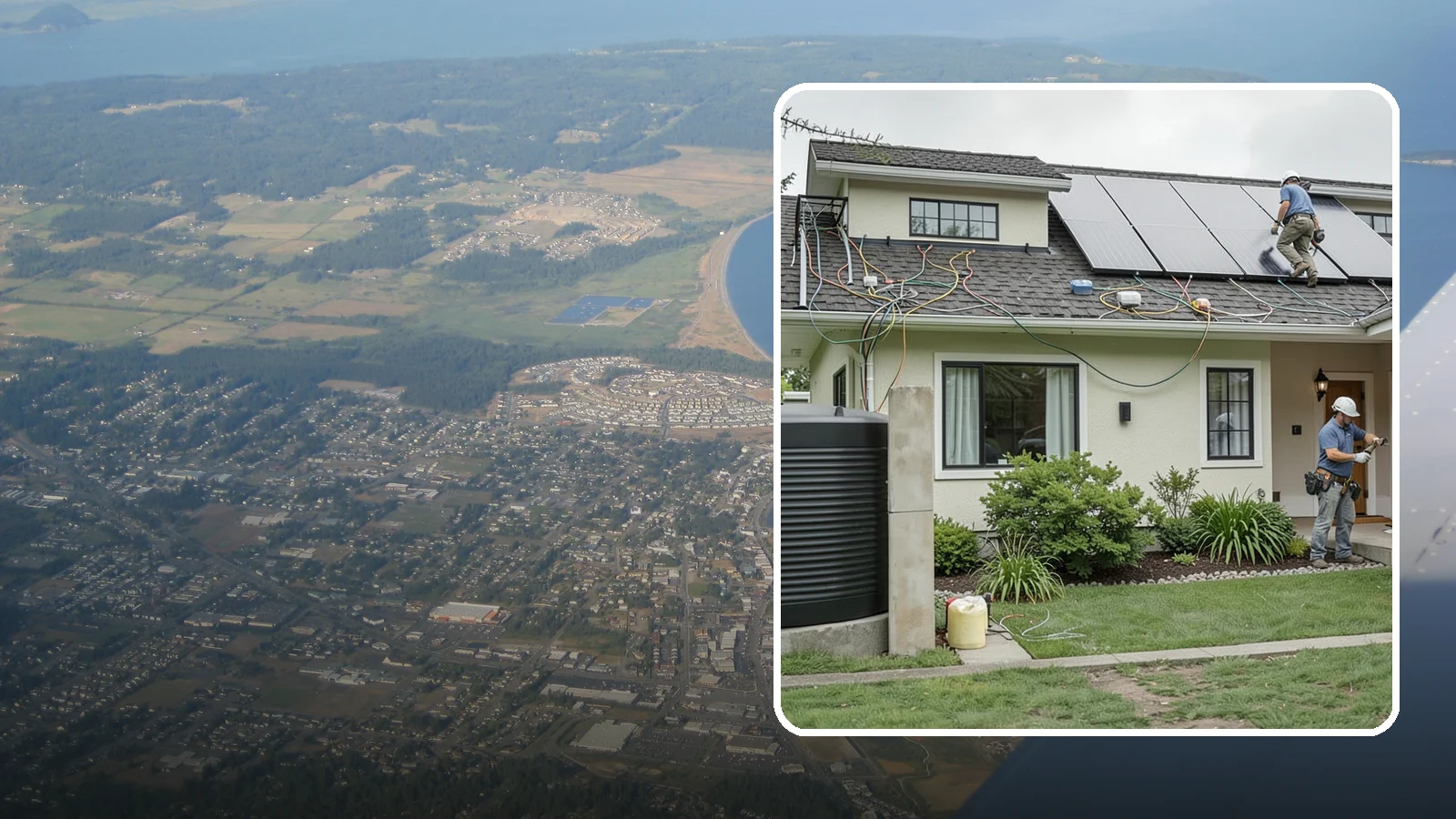 Solar Panel Installation in Oak Harbor, Island County, WA - Solar panel installation engineered for Western Washington roofs and our variable sunlight.