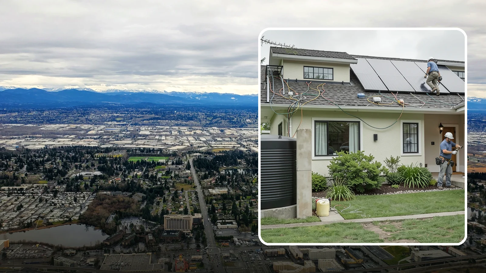 Solar Panel Installation in SeaTac, King County, WA - Solar panel installation engineered for Western Washington roofs and our variable sunlight.