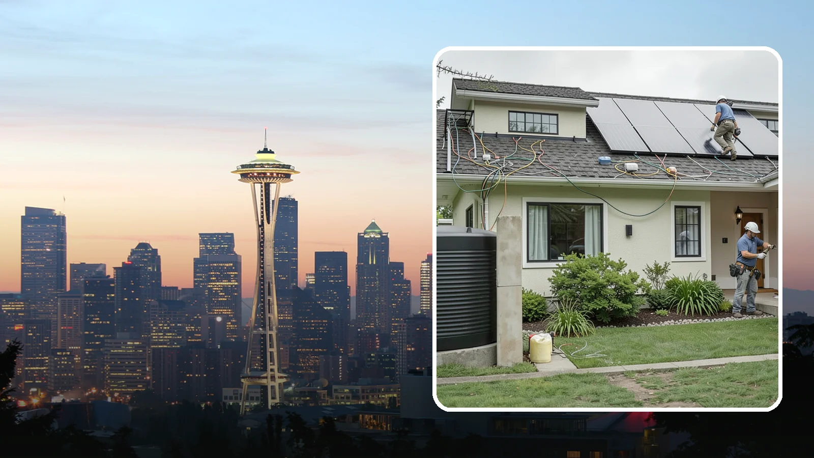 Solar Panel Installation in Seattle, King County, WA - Solar panel installation engineered for Western Washington roofs and our variable sunlight.