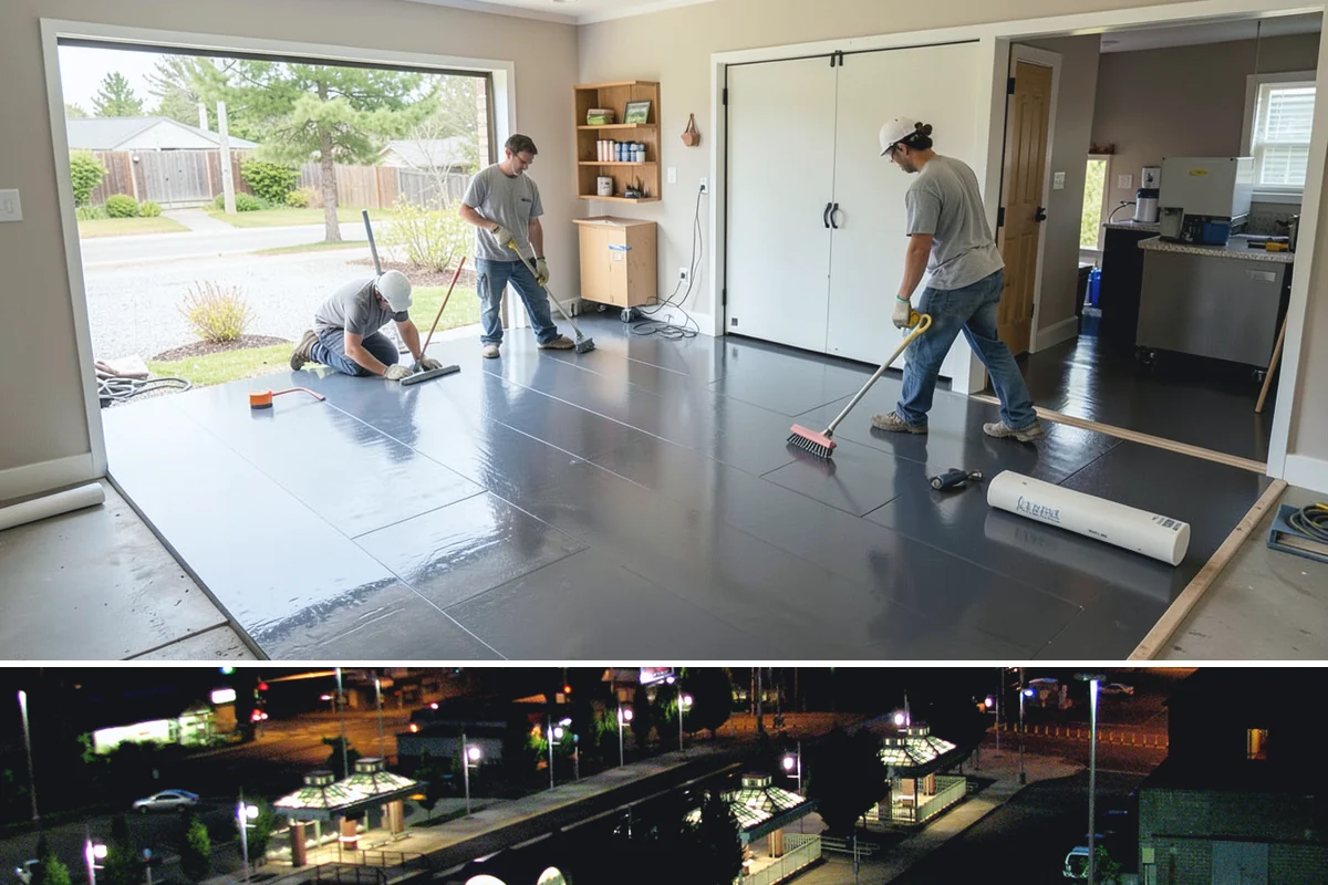 Solar Tube Installation in Auburn, King County, WA - Installation is best done in dry weather so the rooftop dome is flashed and sealed without rain intrusion.