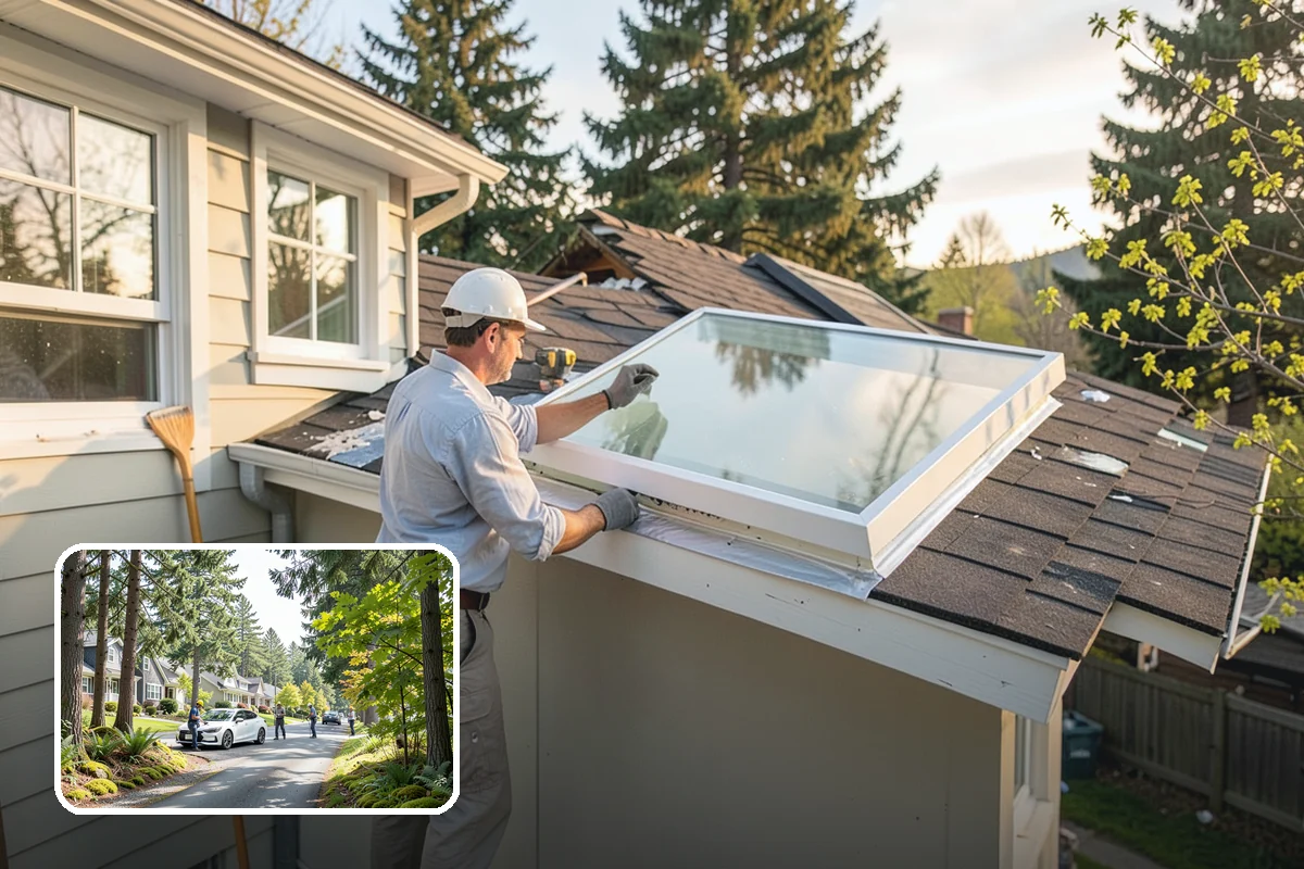 Solar Tube Installation in Normandy Park, King County, WA - Brings daylight to windowless spaces