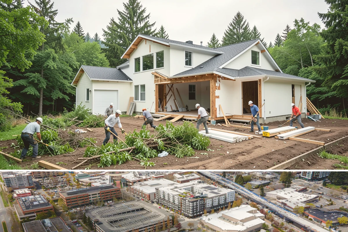 Solar Tube Installation in Redmond, King County, WA - Installation is best done in dry weather so the rooftop dome is flashed and sealed without rain intrusion.