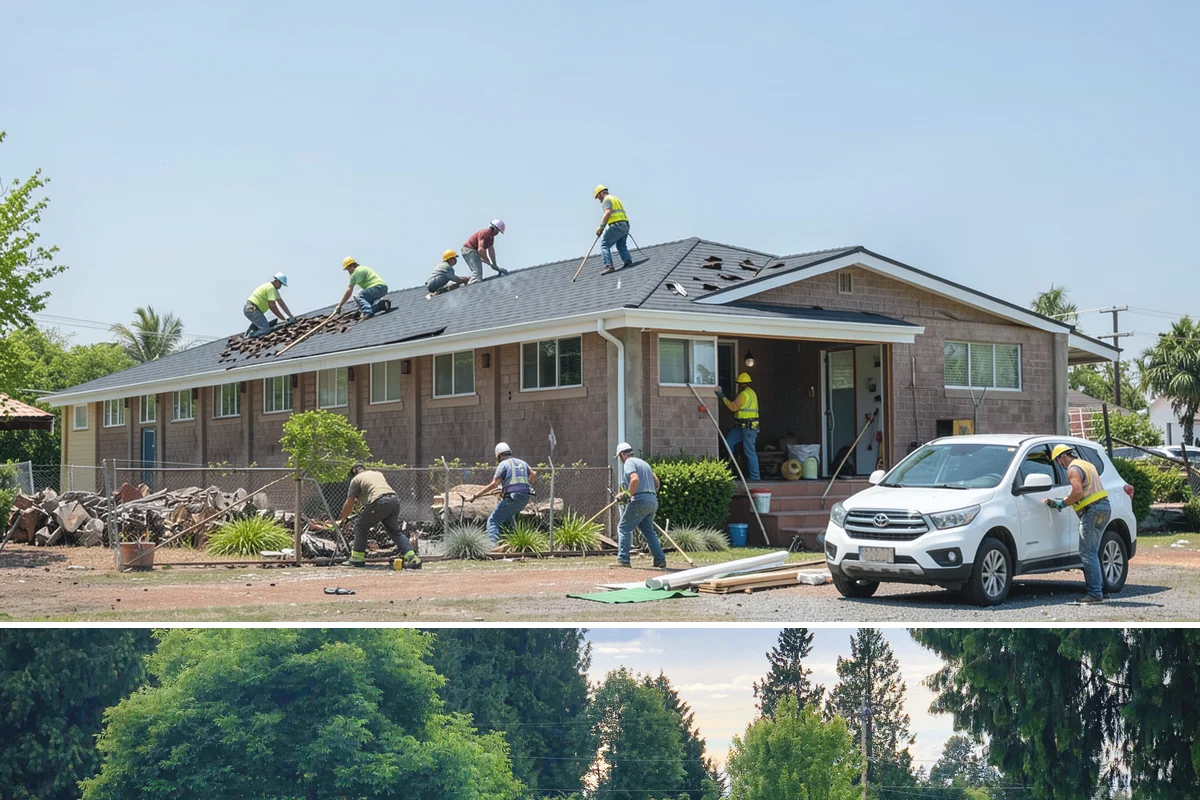Solarium Construction in Bonney Lake, Pierce County, WA - Glass-roof installation is scheduled for dry weather to guarantee watertight seals before the rains return.