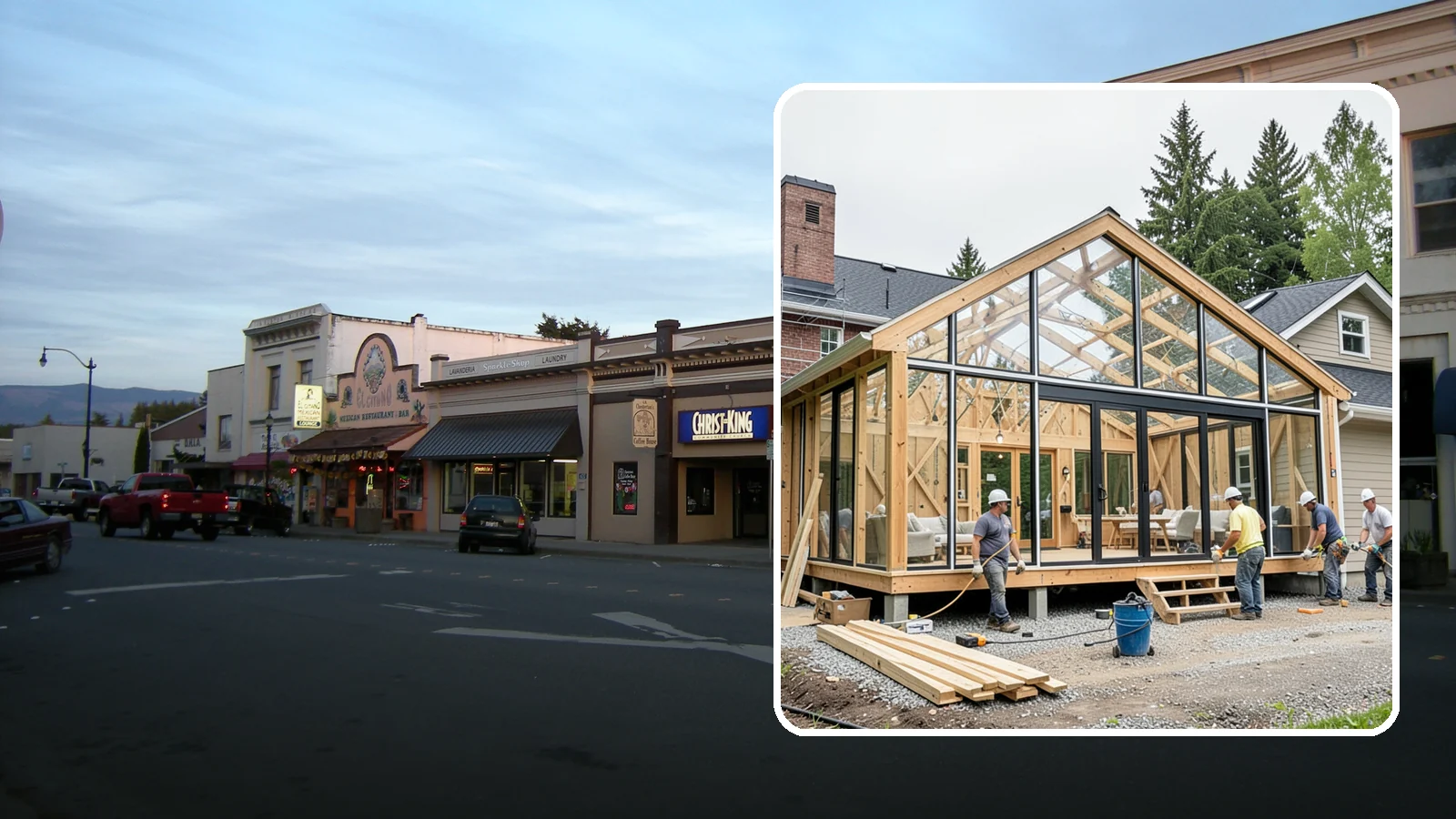 Solarium Construction in Burlington, Skagit County, WA - A glass-roofed, glass-walled room built to capture maximum sunlight and warmth.