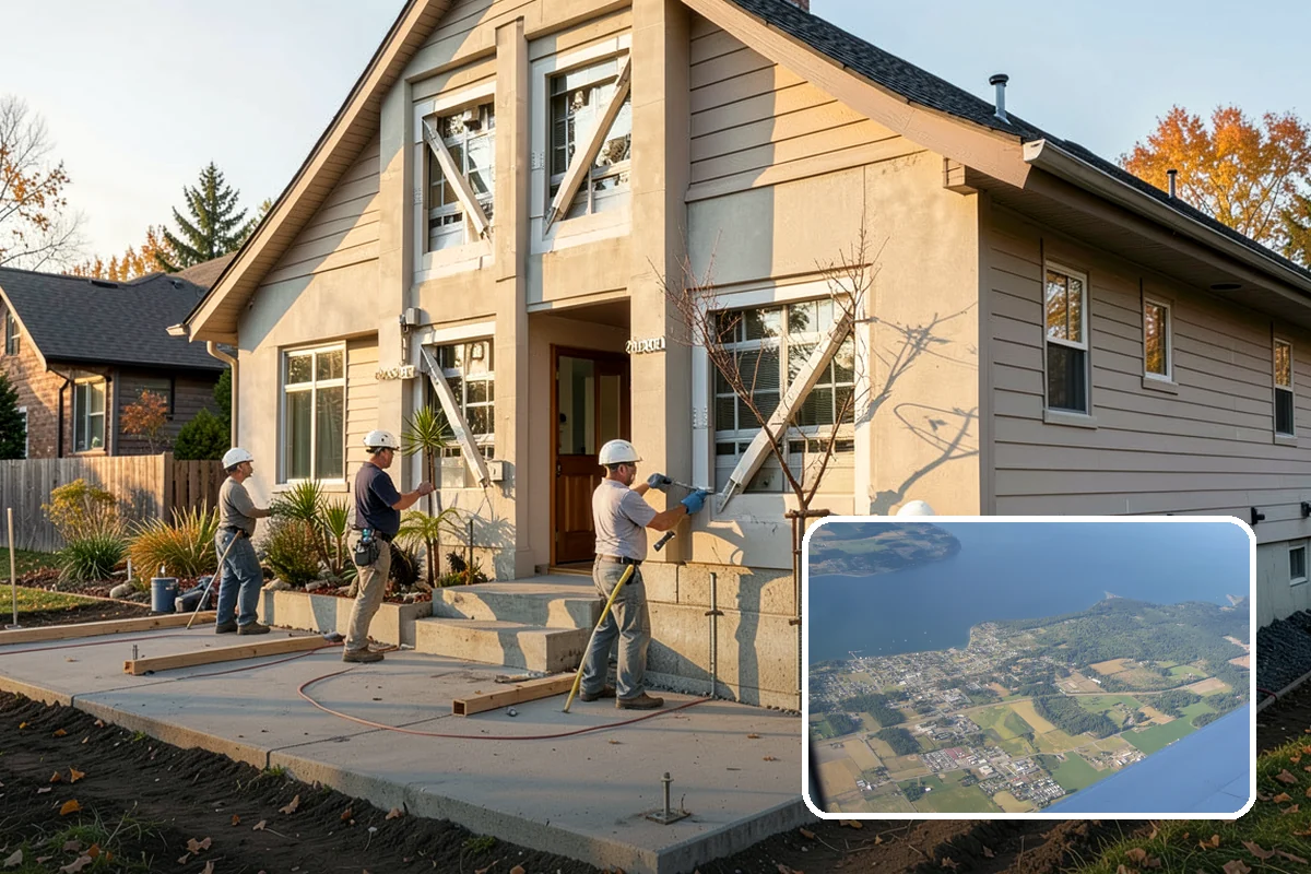 Solarium Construction in Coupeville, Island County, WA - Maximum daylight from glazed walls and roof