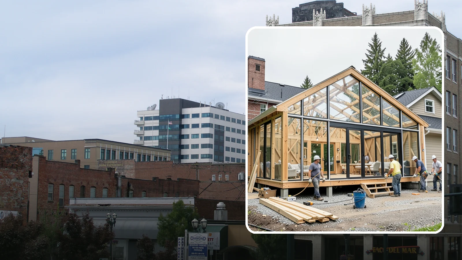 Solarium Construction in Everett, Snohomish County, WA - A glass-roofed, glass-walled room built to capture maximum sunlight and warmth.