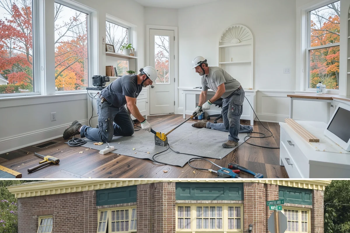 Solarium Construction in Hamilton, Skagit County, WA - Glass-roof installation is scheduled for dry weather to guarantee watertight seals before the rains return.