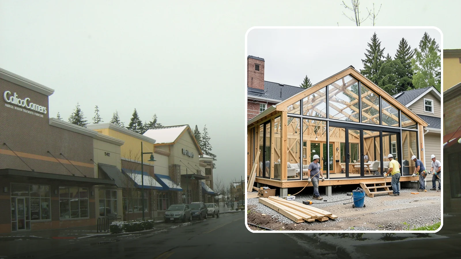 Solarium Construction in Mill Creek, Snohomish County, WA - A glass-roofed, glass-walled room built to capture maximum sunlight and warmth.