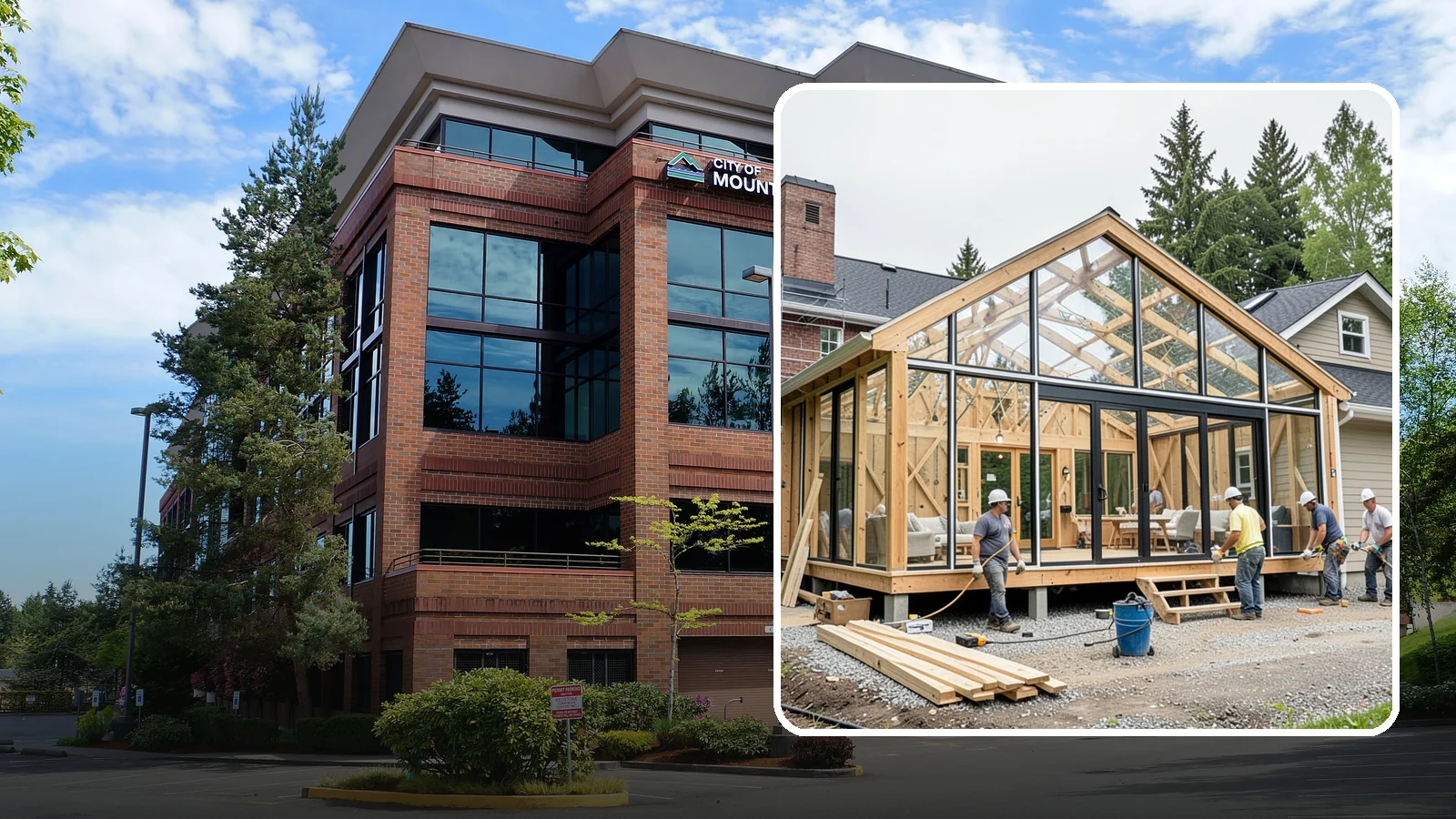 Solarium Construction in Mountlake Terrace, Snohomish County, WA - A glass-roofed, glass-walled room built to capture maximum sunlight and warmth.
