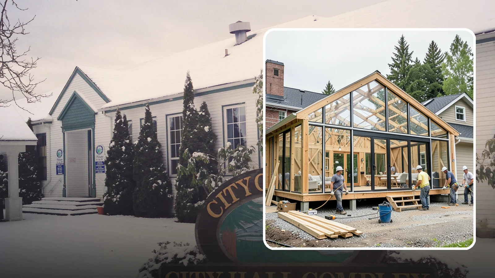 Solarium Construction in Pacific, King County, WA - A glass-roofed, glass-walled room built to capture maximum sunlight and warmth.