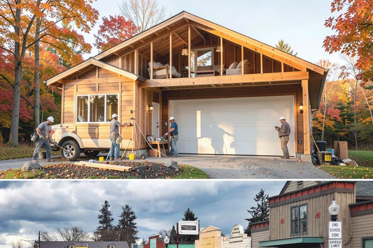 Solarium Construction in Roy, Pierce County, WA - Glass-roof installation is scheduled for dry weather to guarantee watertight seals before the rains return.