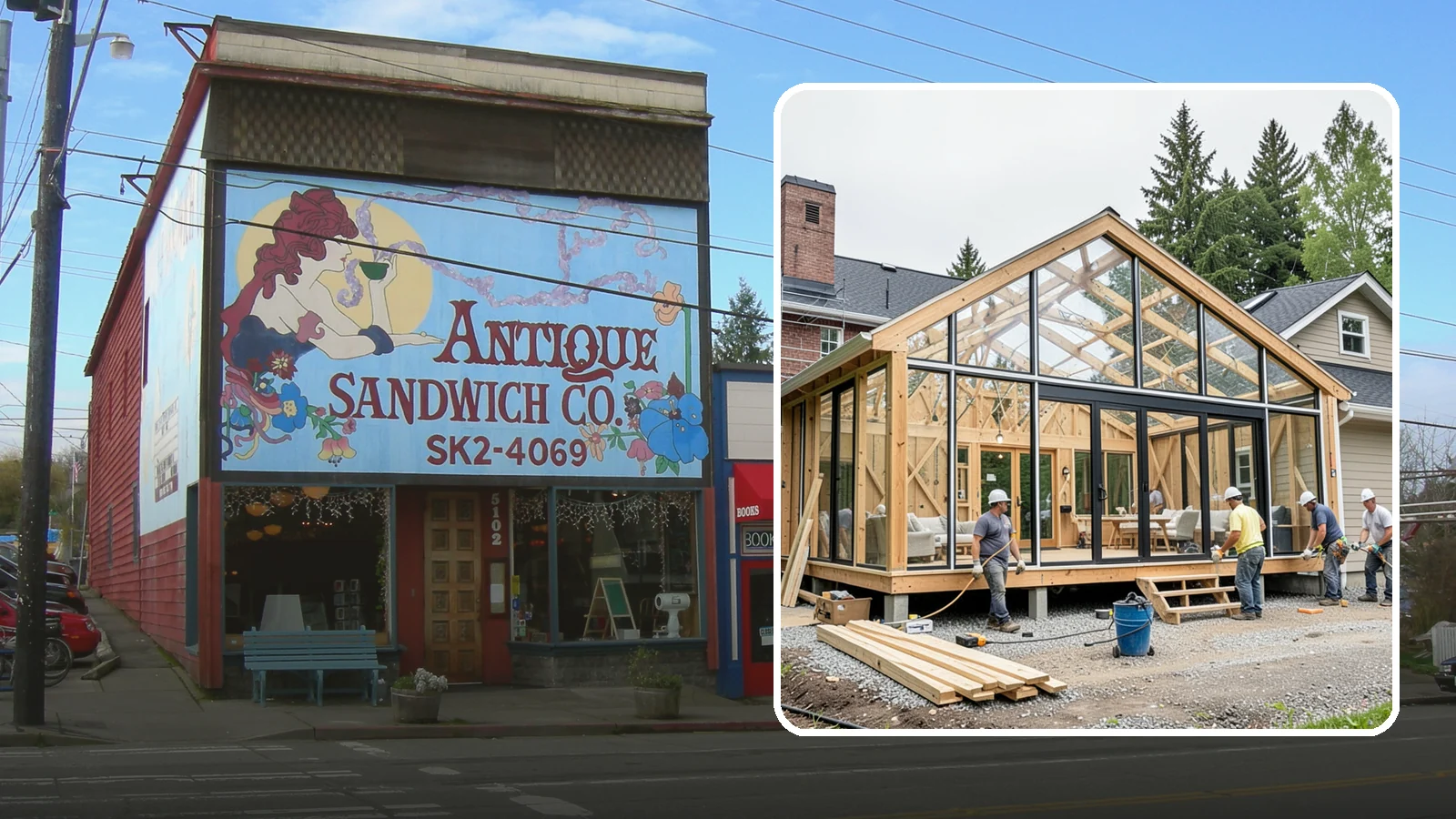 Solarium Construction in Ruston, Pierce County, WA - A glass-roofed, glass-walled room built to capture maximum sunlight and warmth.