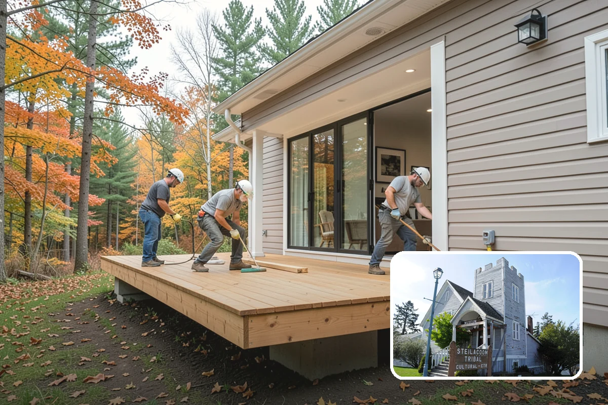 Solarium Construction in Steilacoom, Pierce County, WA - Maximum daylight from glazed walls and roof