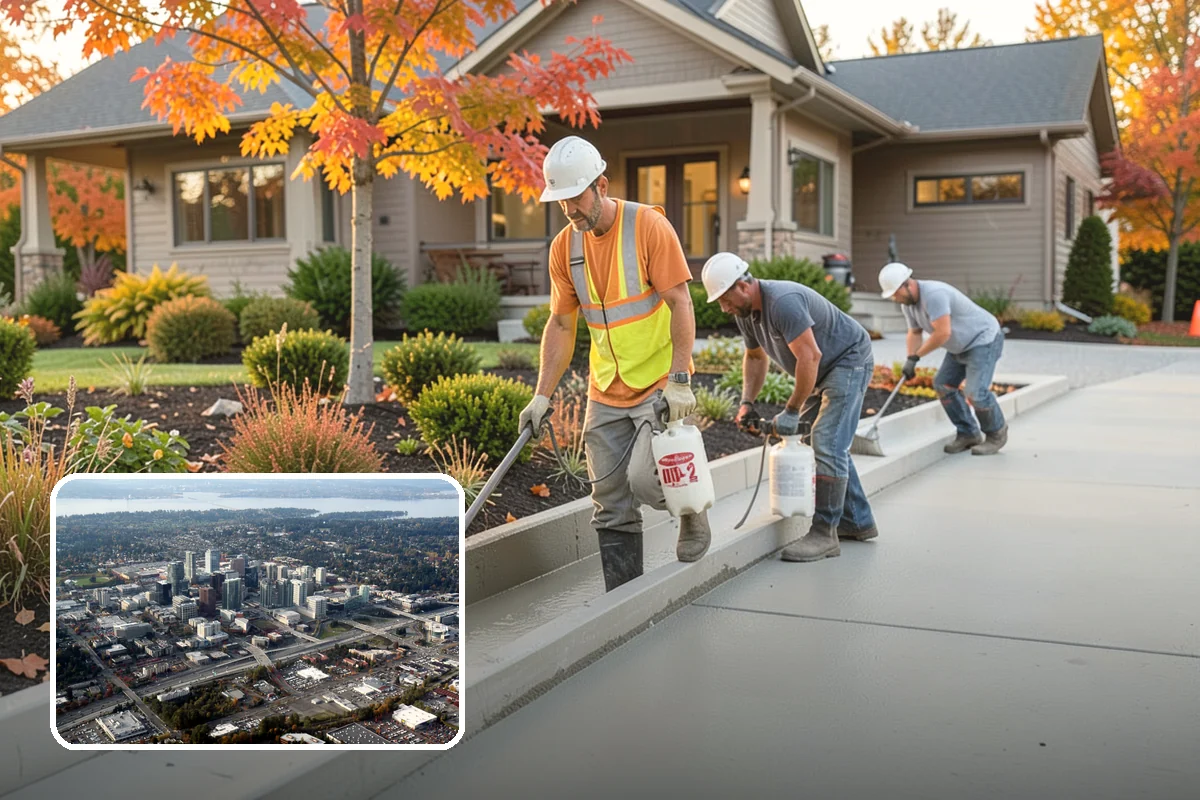 Solid Surface Countertop Installation in Bellevue, King County, WA - Virtually seamless, continuous surfaces