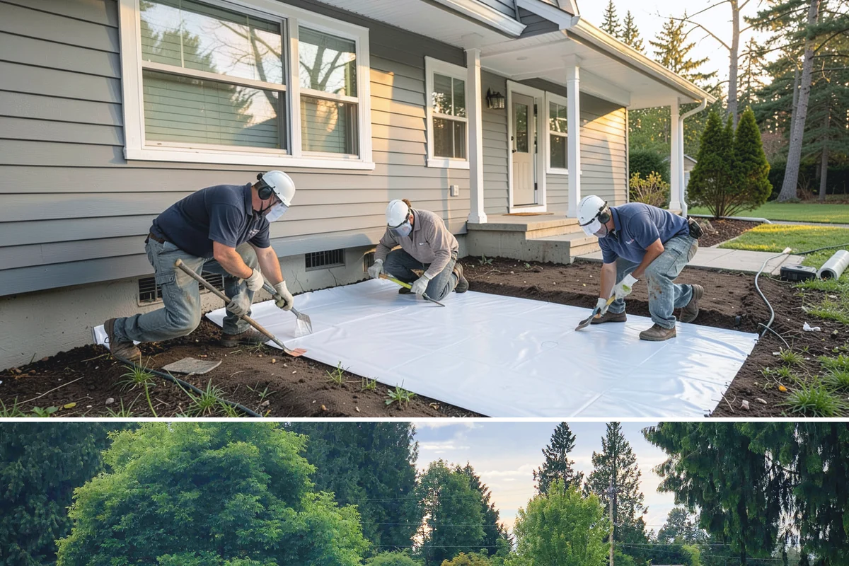 Solid Surface Countertop Installation in Bonney Lake, Pierce County, WA - Solid surface installs indoors year-round, unaffected by the rainy PNW season.