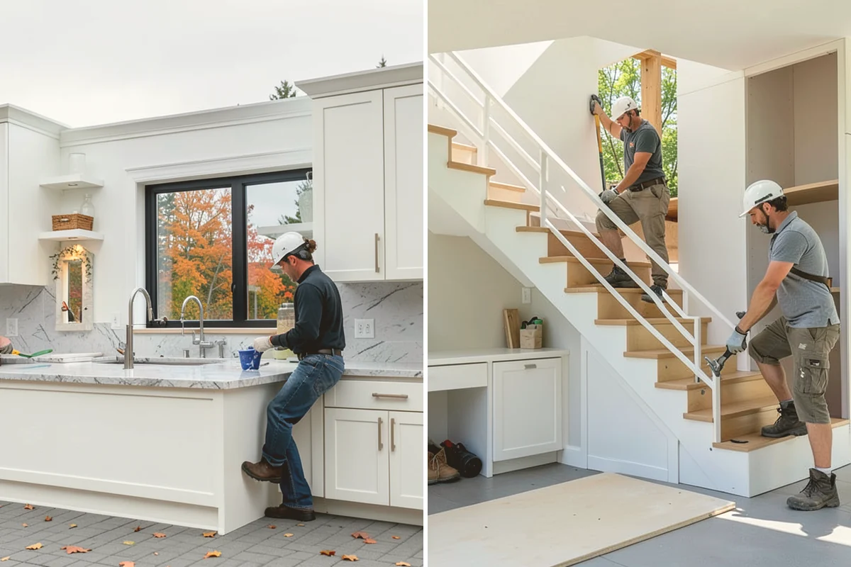 Solid Surface Countertop Installation in Bothell, King County, WA - Select color and confirm sink integration
