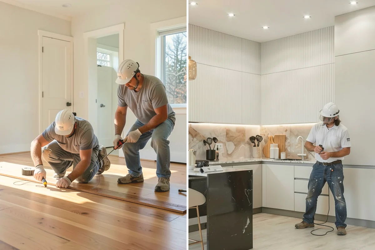 Solid Surface Countertop Installation in Brier, Snohomish County, WA - Select color and confirm sink integration