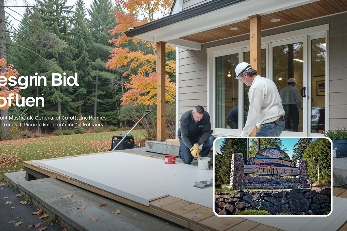Solid Surface Countertop Installation in Eatonville, Pierce County, WA - Virtually seamless, continuous surfaces