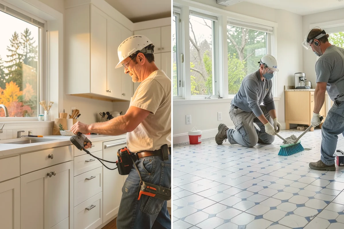 Solid Surface Countertop Installation in Kent, King County, WA - Select color and confirm sink integration