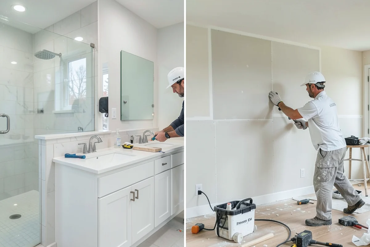Solid Surface Countertop Installation in Medina, King County, WA - Select color and confirm sink integration
