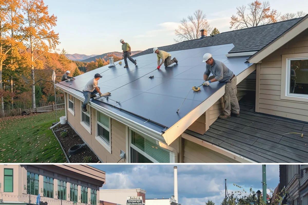Solid Surface Countertop Installation in Monroe, Snohomish County, WA - Solid surface installs indoors year-round, unaffected by the rainy PNW season.
