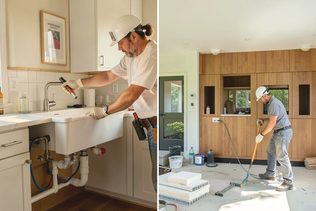 Solid Surface Countertop Installation in North Bend, King County, WA - Select color and confirm sink integration