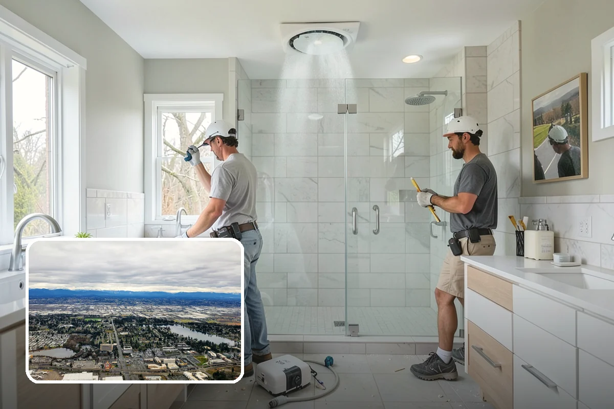 Solid Surface Countertop Installation in SeaTac, King County, WA - Virtually seamless, continuous surfaces