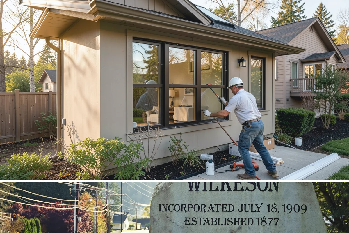Solid Surface Countertop Installation in Wilkeson, Pierce County, WA - Solid surface installs indoors year-round, unaffected by the rainy PNW season.