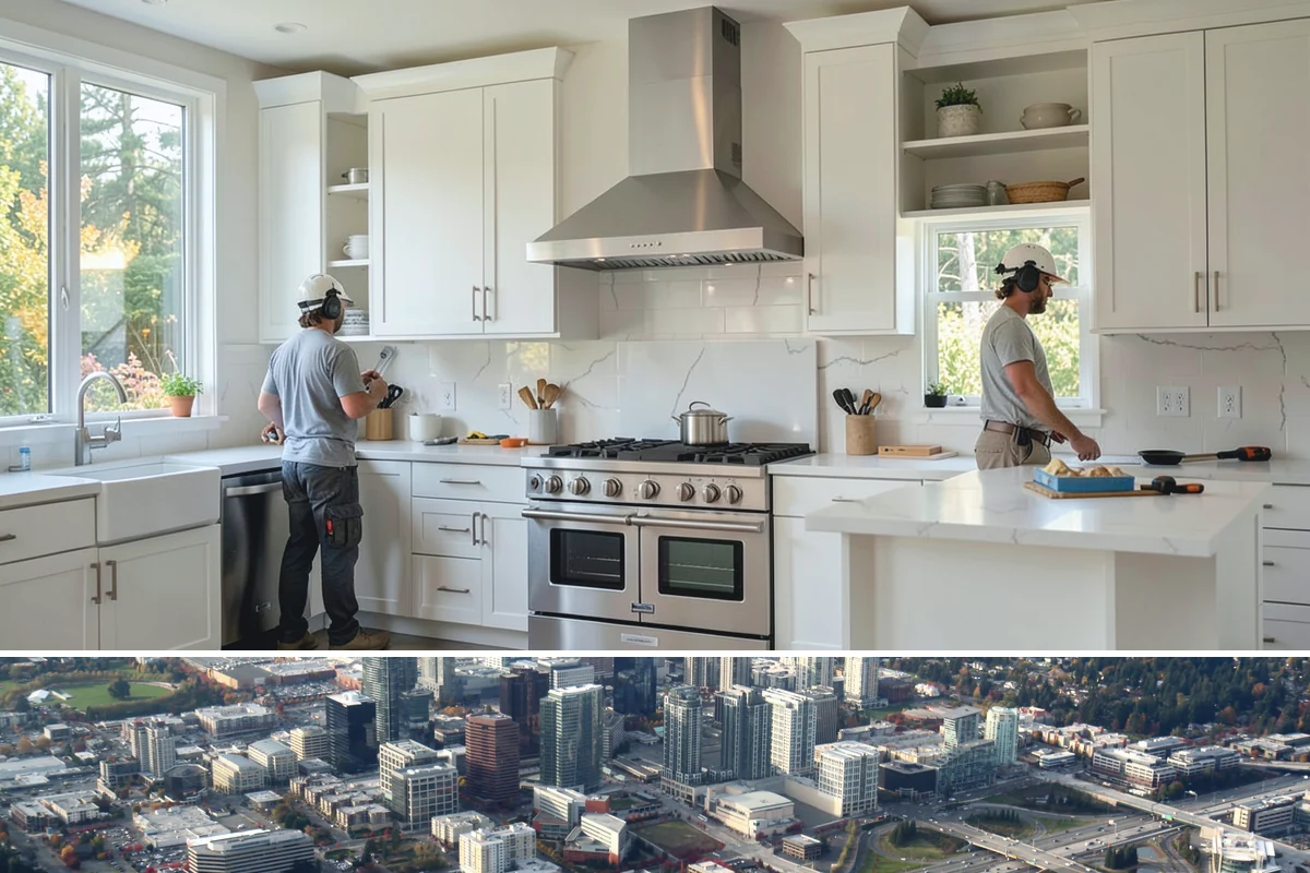 Sound Batt Installation in Bellevue, King County, WA - Sound batts install year-round and are easiest to add while walls or ceilings are open during a remodel.
