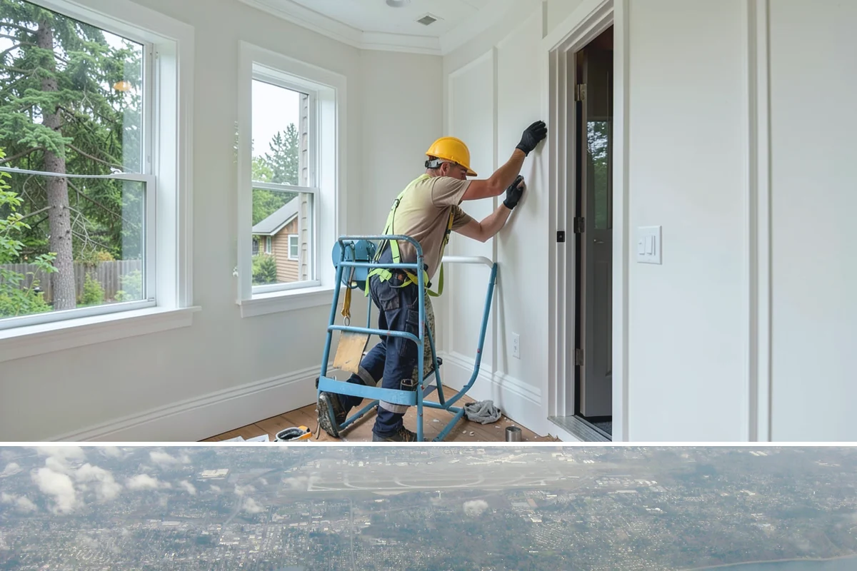 Sound Batt Installation in Burien, King County, WA - Sound batts install year-round and are easiest to add while walls or ceilings are open during a remodel.