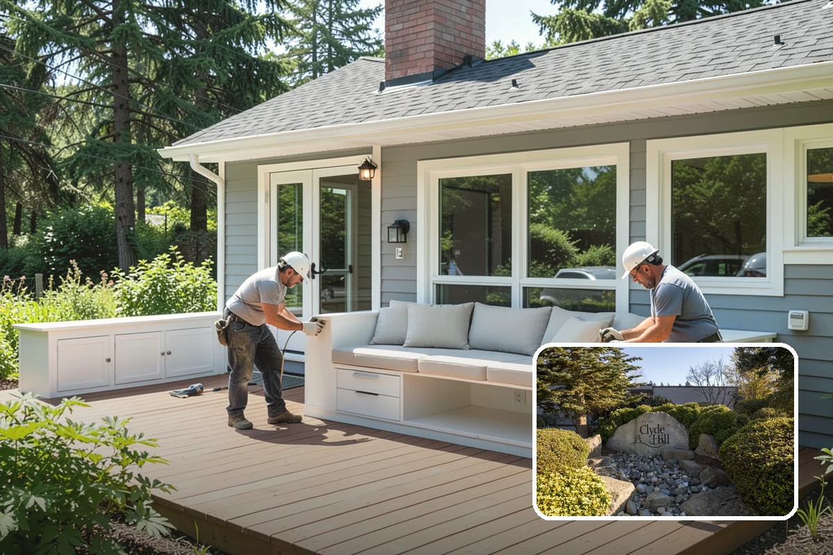 Sound Batt Installation in Clyde Hill, King County, WA - Absorbs airborne noise within cavities