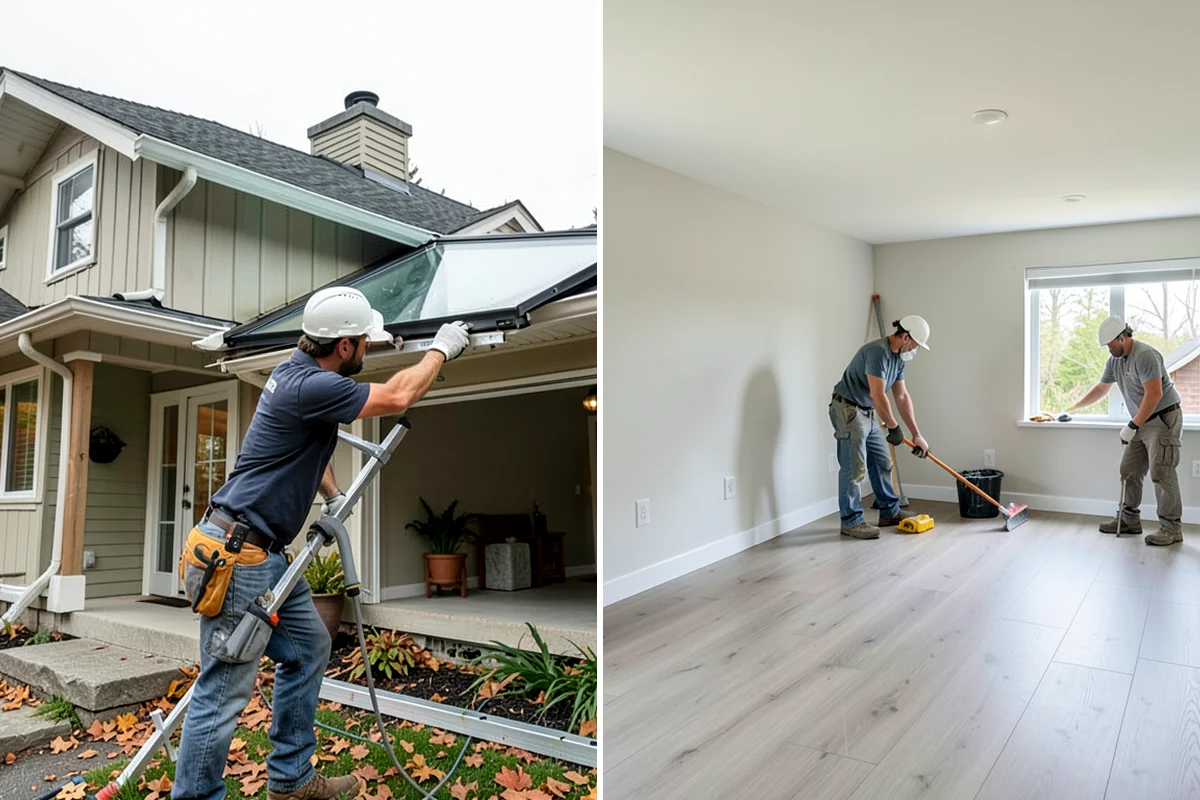 Sound Batt Installation in DuPont, Pierce County, WA - Identify interior walls or floors to treat