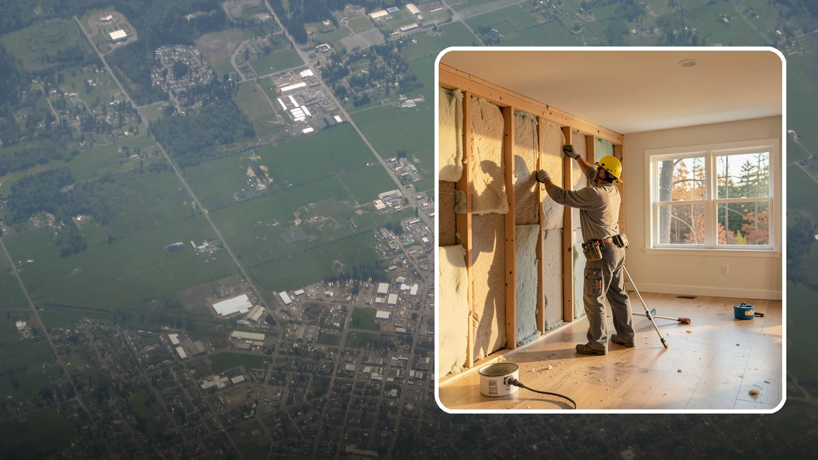 Sound Batt Installation in Enumclaw, King County, WA - We install acoustic sound batts to reduce noise transfer between rooms and floors in your home.