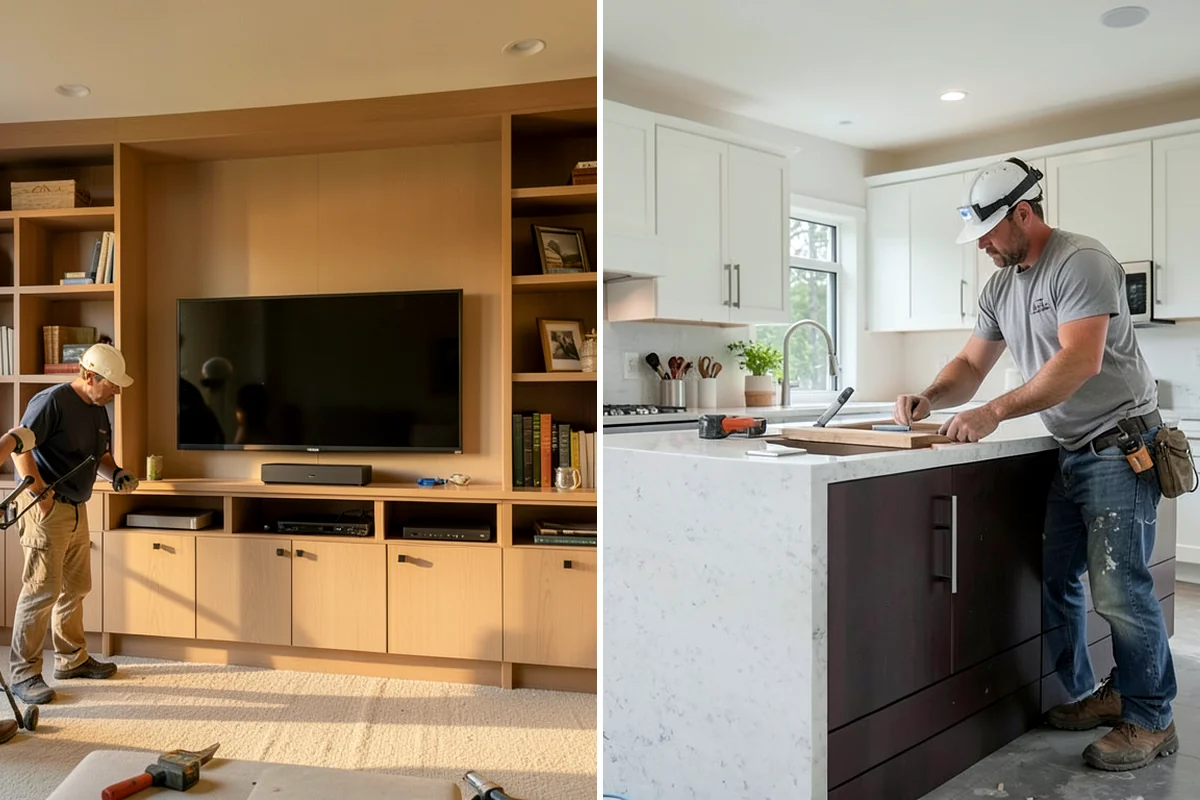 Sound Batt Installation in Federal Way, King County, WA - Identify interior walls or floors to treat