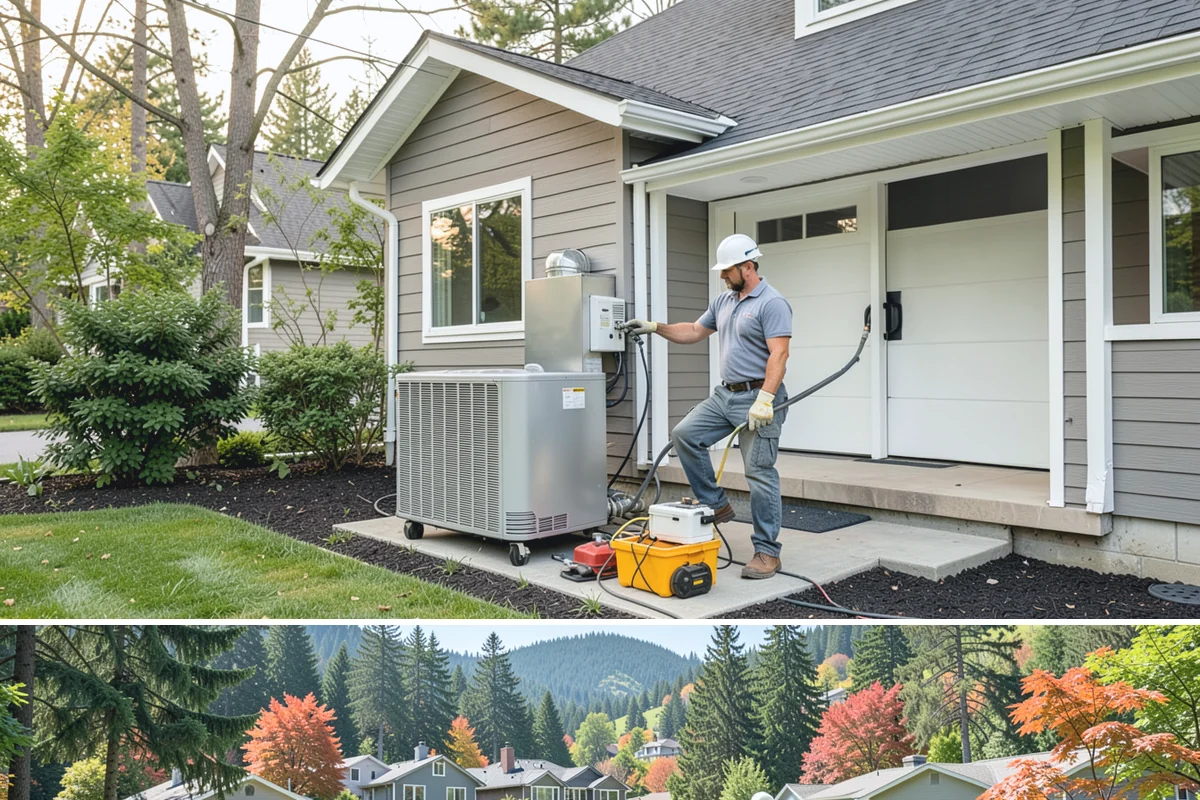Sound Batt Installation in Fircrest, Pierce County, WA - Sound batts install year-round and are easiest to add while walls or ceilings are open during a remodel.