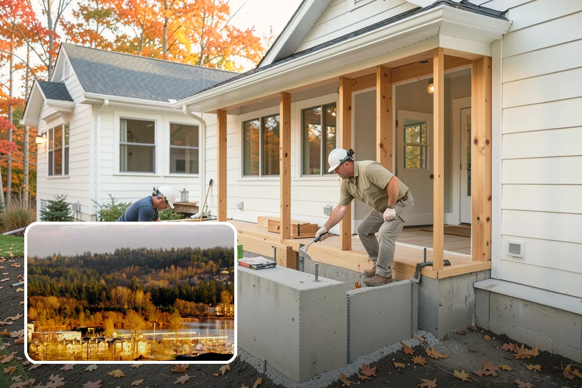 Sound Batt Installation in Kenmore, King County, WA - Absorbs airborne noise within cavities