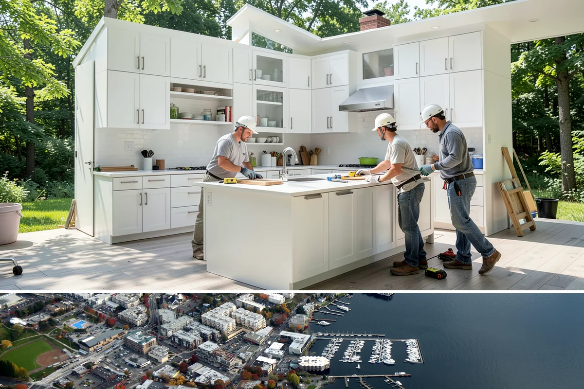 Sound Batt Installation in Kirkland, King County, WA - Sound batts install year-round and are easiest to add while walls or ceilings are open during a remodel.