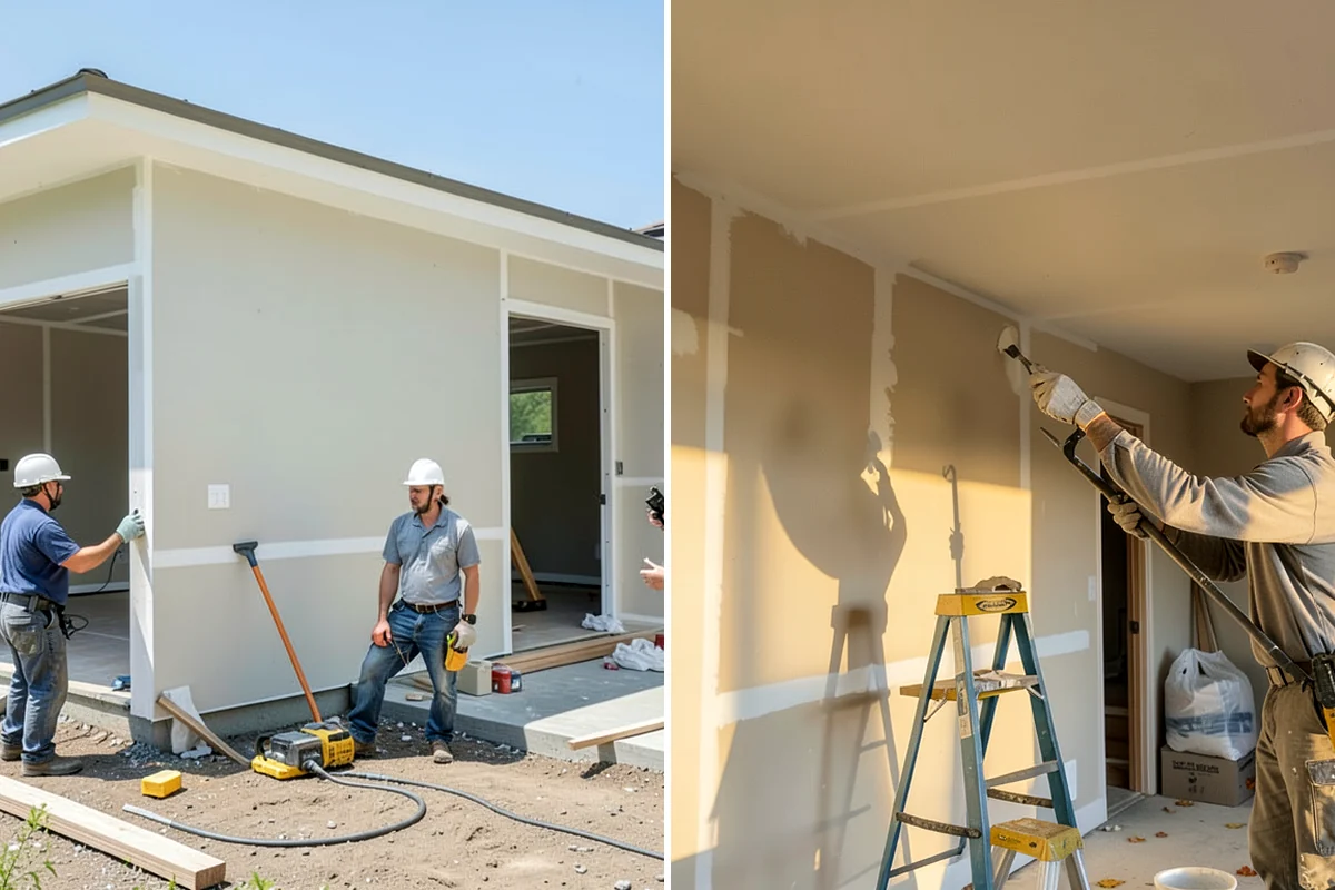 Sound Batt Installation in Lake Forest Park, King County, WA - Identify interior walls or floors to treat