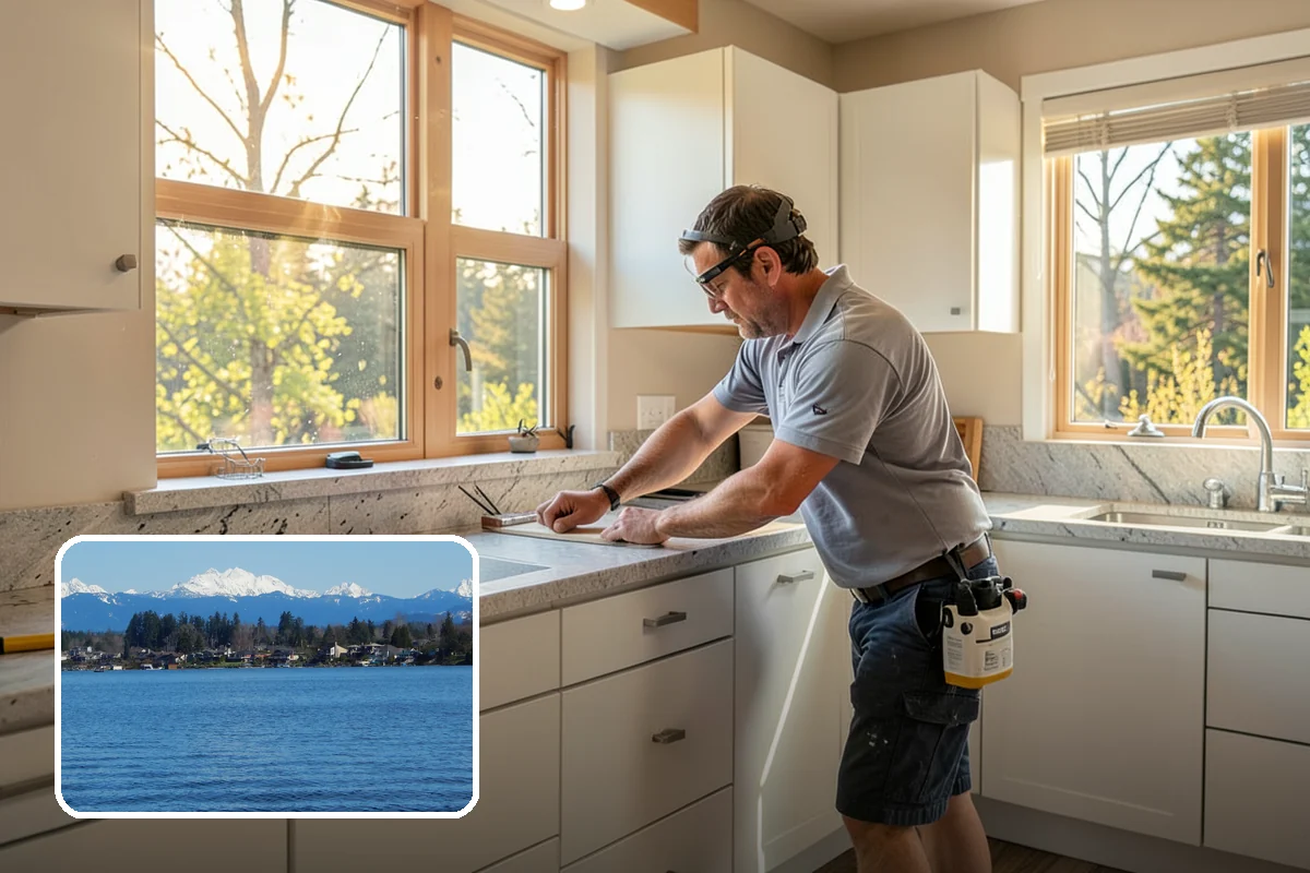 Sound Batt Installation in Lake Stevens, Snohomish County, WA - Absorbs airborne noise within cavities