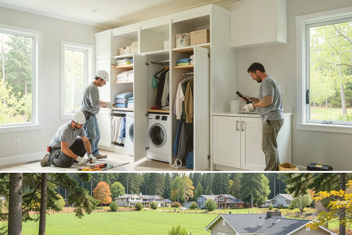Sound Batt Installation in Lyman, Skagit County, WA - Sound batts install year-round and are easiest to add while walls or ceilings are open during a remodel.