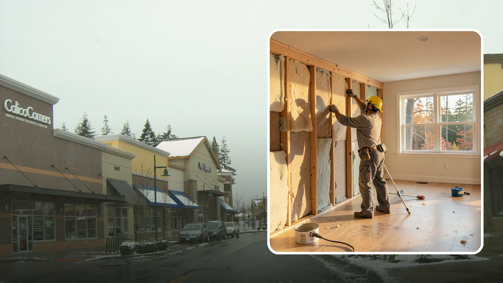 Sound Batt Installation in Mill Creek, Snohomish County, WA - We install acoustic sound batts to reduce noise transfer between rooms and floors in your home.