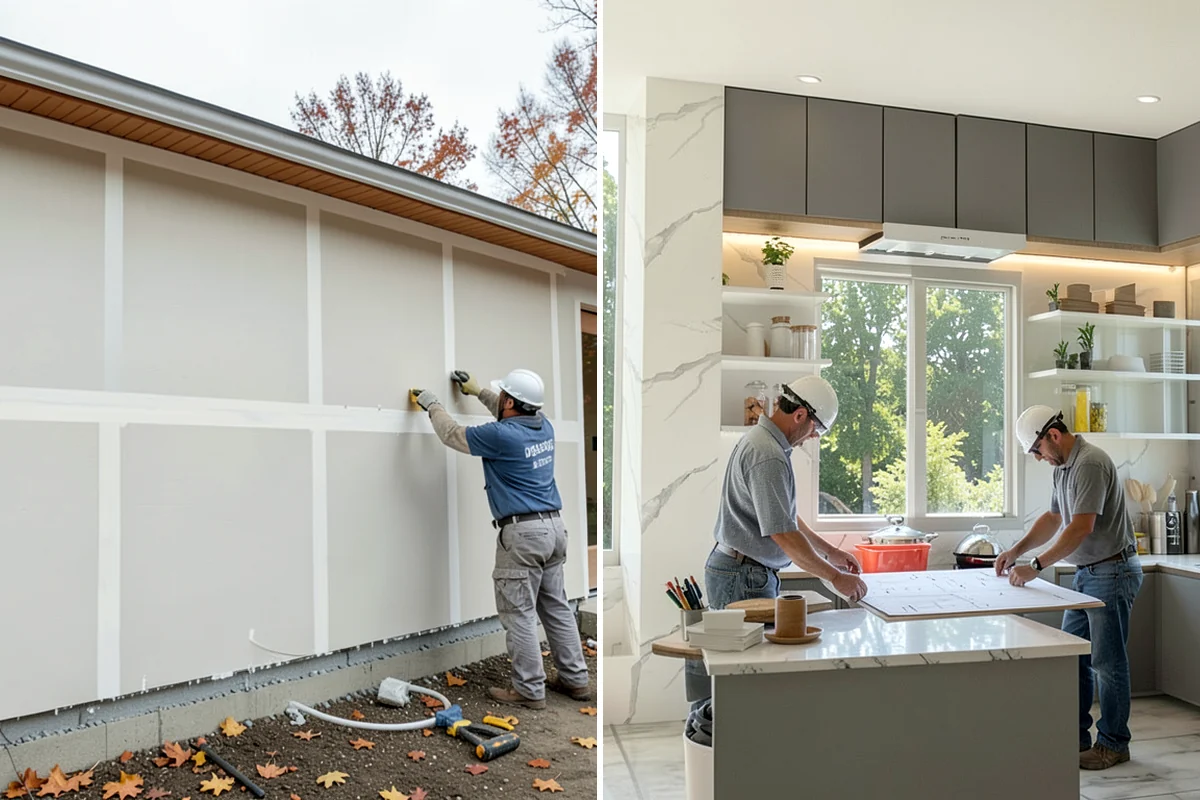 Sound Batt Installation in Pacific, King County, WA - Identify interior walls or floors to treat